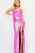 Jovani 1012 Deep Plunging Neckline Dress