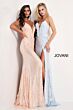 Jovani 1012 Deep Plunging Neckline Dress