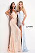 Jovani 1012 Deep Plunging Neckline Dress