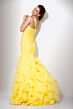 Jovani 158934 Yellow Evening Dress