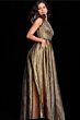 Jovani 22268 Gold Evening Dress