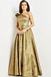Jovani 22268 Gold Evening Dress
