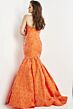 Jovani 22586 Orange Evening Dress