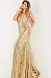 Jovani 23076 Gold Dress