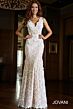 Jovani 24545 Ivory-Nude Prom Dress