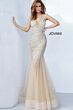 Jovani 4741 Neon Pink Dress