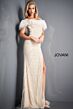 Jovani 4770 Off-White Prom Dress