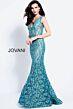Jovani 57046 Teal Prom Dress