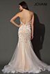 Jovani 5913 Black Nude Prom Dress