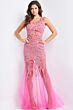 Jovani 6395 Navy Dress
