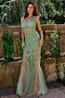 Jovani 6395 Navy Dress