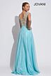 Jovani 88174 Aqua Prom Dress