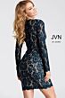 Jovani JVN42635 Dark Green Cocktail Dress