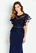 Cameron Blake CB131 Angel Sleeve Lace Bodice Dress