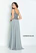 Cameron Blake CB138 Scoop Back Embroidered Bodice Dress
