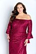 Cameron Blake CB103 Bell Sleeves Lace Dress
