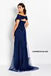 Cameron Blake CB751 Keyhole Back Off The Shoulder Dress