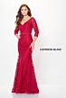 Cameron Blake CB3238 V-Neck Removable Sleeve Dress