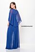 Cameron Blake CB3242 Cape Sleeve Knot Waist 3-Piece Dress