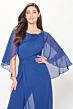 Cameron Blake CB3242 Cape Sleeve Knot Waist 3-Piece Dress