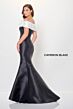 Cameron Blake CB3247 Bow Sleeve Off-The-Shoulder Dress