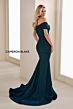 Cameron Blake CB910 Ruched Off-The-Shoulder Dress