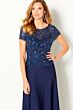 Cameron Blake 220650 Beaded Bodice Dress