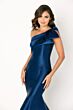 Cameron Blake CB776 One-Shoulder Asymmetric Neck Dress