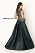 Cameron Blake CB778 Lace Bodice Removable Bow Dress
