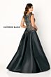 Cameron Blake CB778 Lace Bodice Removable Bow Dress