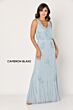 Cameron Blake CB780 Removable Sleeve Blouson Top Dress