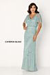 Cameron Blake CB780 Removable Sleeve Blouson Top Dress