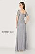 Cameron Blake CB793 Square Back Short Sleeve Dress