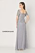 Cameron Blake CB793 Square Back Short Sleeve Dress