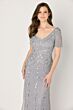Cameron Blake CB793 Square Back Short Sleeve Dress