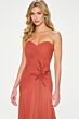 Cameron Blake CB202 Ruched Bodice Strapless Sweetheart Neck Dress