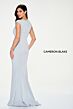 Cameron Blake CB204 Cap Sleeve Scoop Neck Dress