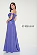 Cameron Blake CB211 Off-The-Shoulder Lace Applique A-Line Dress