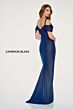 Cameron Blake CB214 Sweetheart Neck Cold-Shoulder Dress