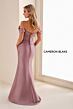 Cameron Blake CB828 Pleated Bodice Sweetheart Neck Dress