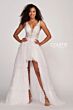 Colette CL12281 Ruffle Skirt High Low Dress