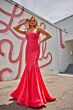 Colette CL5106 Godet Skirt Embellished Dress