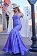 Colette CL5106 Godet Skirt Embellished Dress