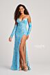 Turquoise/Nude 