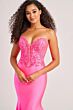 Colette CL5112 Beaded Bodice Strapless Dress