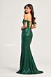 Colette CL5129 Off The Shoulder Sequin Dress