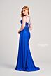 Colette CL5138 Sharkbite Slit Sheer Corset Dress