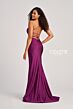 Colette CL5140 Illusion Corset High Slit Dress