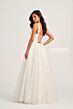Colette CL5157 Floral Bodice Lace-Up Dress