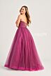 Colette CL5193 Lace Bodice Strapless Dress